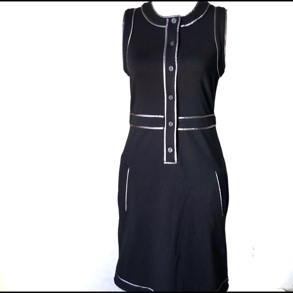 The Original Penguin sleeveless black dress